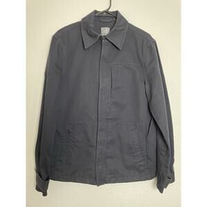 Armani Exchange Jacket Single Breast Zip Front Cotton